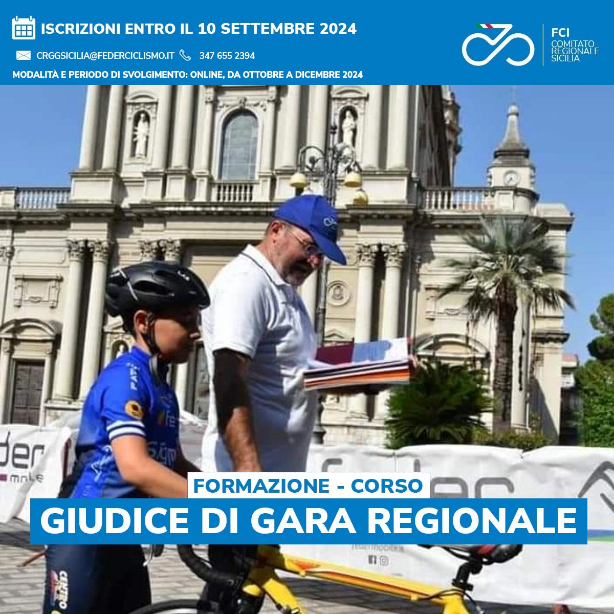 CORSO DI FORMAZIONE PER “GIUDICI DI GARA REGIONALI”